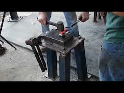 Slot Punch PART 1 @BrianBrazealBlacksmith