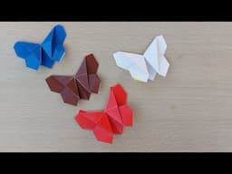 Origami Kupu-kupu Sayap Lancip | How to make Origami Butterfly