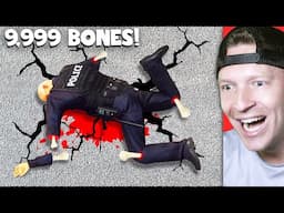 Breaking EVERY BONE as a Police Officer in GTA 5!! (NEW RECORD)