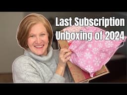 Opening 3 Fun Subscription Boxes | Unboxing the Last Boxes of 2024