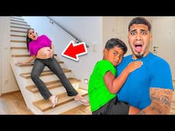 SHE FELL DOWN THE STAIRS! *30 weeks pregnant*