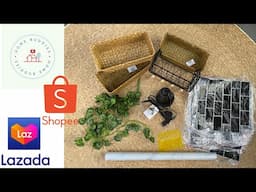 SHOPEE & LAZADA HAUL | HOME BUDDIES BUDOL EDITION 😂 #shorts