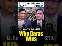 Who Dares Wins: A Soldier's Memoir #majorgauravarya #indianarmy #vikrambatra #ykjoshi #shorts