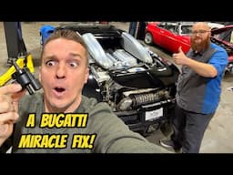 FIXING my Bugatti Veyron with a $10 VW Jetta part (and a zip tie)