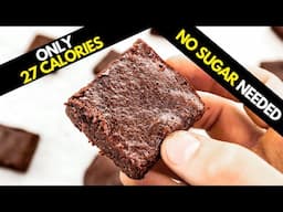 27 Calorie Brownies NO SUGAR