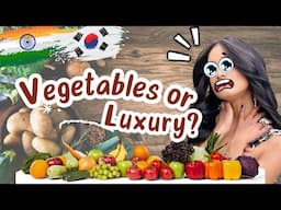 Korea’s Grocery Prices Are INSANE! Can Students Even Survive Here?!  💸 | 🇮🇳 🇰🇷