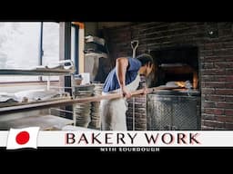 Baking Bread with a Wood-Fired Oven at the Beautiful Foot of a Mountain | Sourdough Bread in Japan