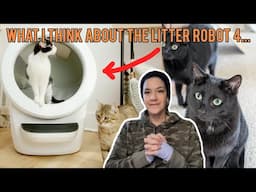 I've had the Litter Robot 4 for two years with MULTIPLE cats  - is it worth it? (unscripted review)