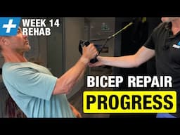 Best Bicep Tendon Rehab Exercises after Surgery (WEEK 14 PROGRESS)