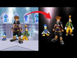 Kingdom Hearts 2 but EVERYTHING is Invisible...