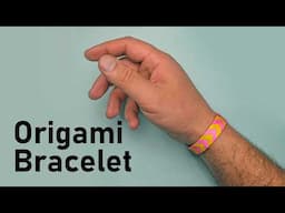 DIY Paper Bracelet! ✨ Easy & Fun Craft Idea