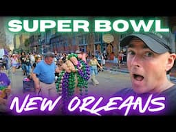 SUPER BOWL PARADE!! New Orleans. BOOTS ON THE GROUND. Eagles v. Chiefs. LIVE.