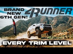 Driving EVERY new 6th Gen Toyota 4Runner! | Which is right for you?