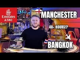 Manchester to Bangkok GONE WRONG on Emirates A380 Business Class ✈️🇹🇭