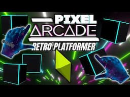 Retro Pixelated Platforming In Pixel Arcade