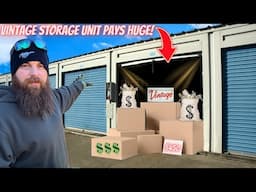 This storage unit was FULL of expensive vintage items!