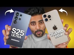 Samsung S25 Ultra vs iPhone 16 pro max - Which one is best Flagship of 2025 ?