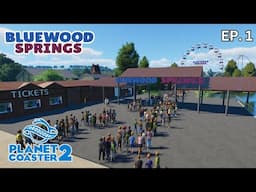 Bluewood Springs Episode 1 | Planet Coaster 2