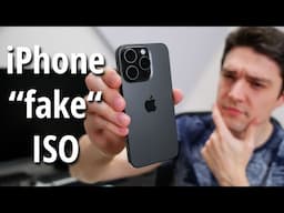 Best ISO settings on iPhone 15 Pro and Pro Max for shooting in Apple Log