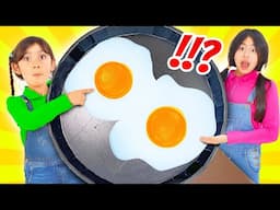 🍳 ¡Maddie cocina comida gigante que nadie puede terminar! 🍔😆