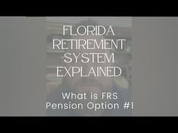 FRS Pension Option 1 - Financial Shorts