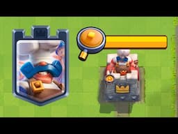 Usei o COZINHEIRO REAL a NOVA CARTA de TORRE do Clash Royale #RoyalChef