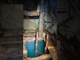 A Very Cool Abandoned Mine Shaft with a Windlass. #mines #abandonedmines #mineexploring