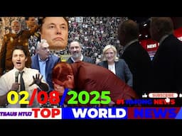 XOV XWM HMOOB (PM) 2/8/2025🎯TRUMP & PUTIN HOM PHIAJ SIB TXAWV, 200,000K TAWM TSAM GERMANY, US-MUSK