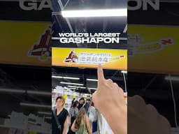 📍World’s Largest Gashapon in Tokyo Japan 🇯🇵 #shorts #trending #shortvideo #tokyo #japan