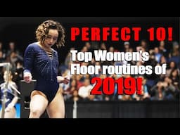 Top Women's Gymnastics Floor Routines of 2019 | Katelyn Ohashi Perfect 10 Routine!!!