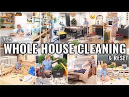 WHOLE HOUSE CLEAN WITH ME!🏠 WEEKLY CLEANING ROUTINE | 2025 CLEANING MOTIVATION