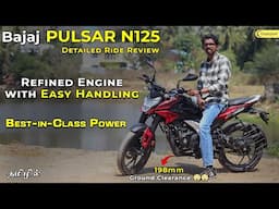 Sharp and Small Pulsar N125 | Tamil Ride Review | Chakkaram