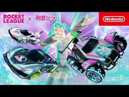 Hatsune Miku Is Taking Over Rocket League! – Nintendo Switch