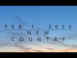 New Country Music (Feb 1, 2025)