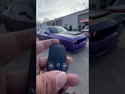 2016 SRT Hellcat Remote Starts with Compustar PRO T13