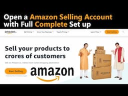 How to sell on Amazon | Create Amazon seller Central account | What documents are required to sell ?