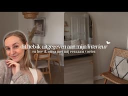 DIT HEB IK UITGEGEVEN AAN MIJN INTERIEUR | verhuisvlog 🌙