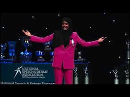 Mfaz Mohamed Ali "Drop Dead Gorgeous" - Humorous Interpretation - Nationals 2022