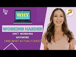 Why Working Harder Isn't Working Anymore (And What Actually Does)