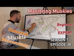 Seasonal Muskie Movements! | Whiteboard Educational Vlog! S7.E38