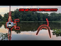 Trying To Catch FISH In Overfished PONDS!!! (Can We Get A BITE?!?)