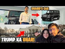 Shahid Anwar Ki Gari Pay White house Visit Kiya | Trump Ka New Ghar! 🇺🇸