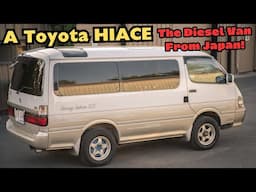 Is this Toyota Hiace Van better than a truck?! 1997 Toyota Hiace 4WD PoV Drive and Walkthrough