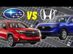 The Subaru Forester is BETTER than the Honda CR-V