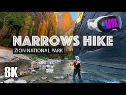 ZION NARROWS in VR: Utah Slot Canyon Virtual Hike