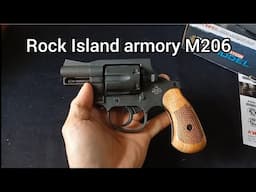 RIA M206 cal .38 special snubnose revolver (quick review)