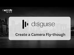 disguise   Create and Export a camera flythough