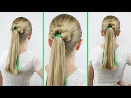 Shamrock Ponytail | St. Patrick's Day Hairstyle | BabesInHairland.com