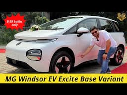 2024 MG Windsor EV Base Variant Detailed Review In Hindi || Priced @just 9.99 lakhs ||