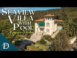 Inside a Seaview Villa with Pool for sale in Tuscany Seaside - Dreamer